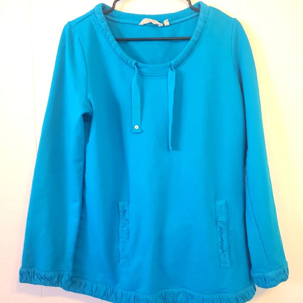Soft Surroundings sweatshirt top. Size M